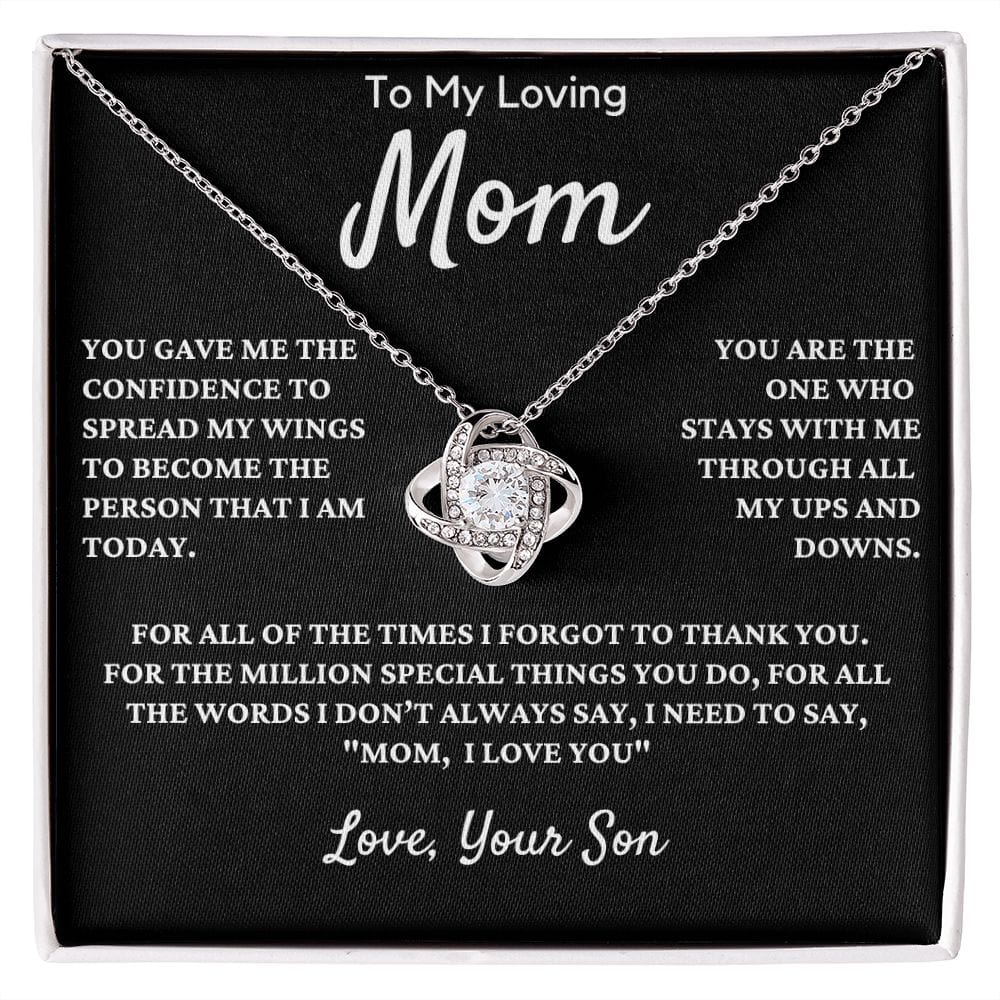 Beautiful Gift For Mom From Son - You Gave Me The Confidence
