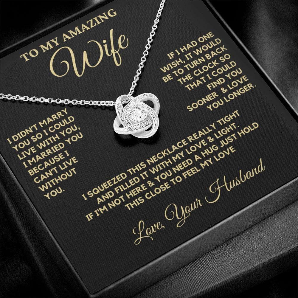 (Almost Sold Out) Gift For Amazing Wife - Love Necklace