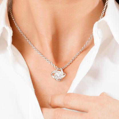 Sorry Love Knot Necklace