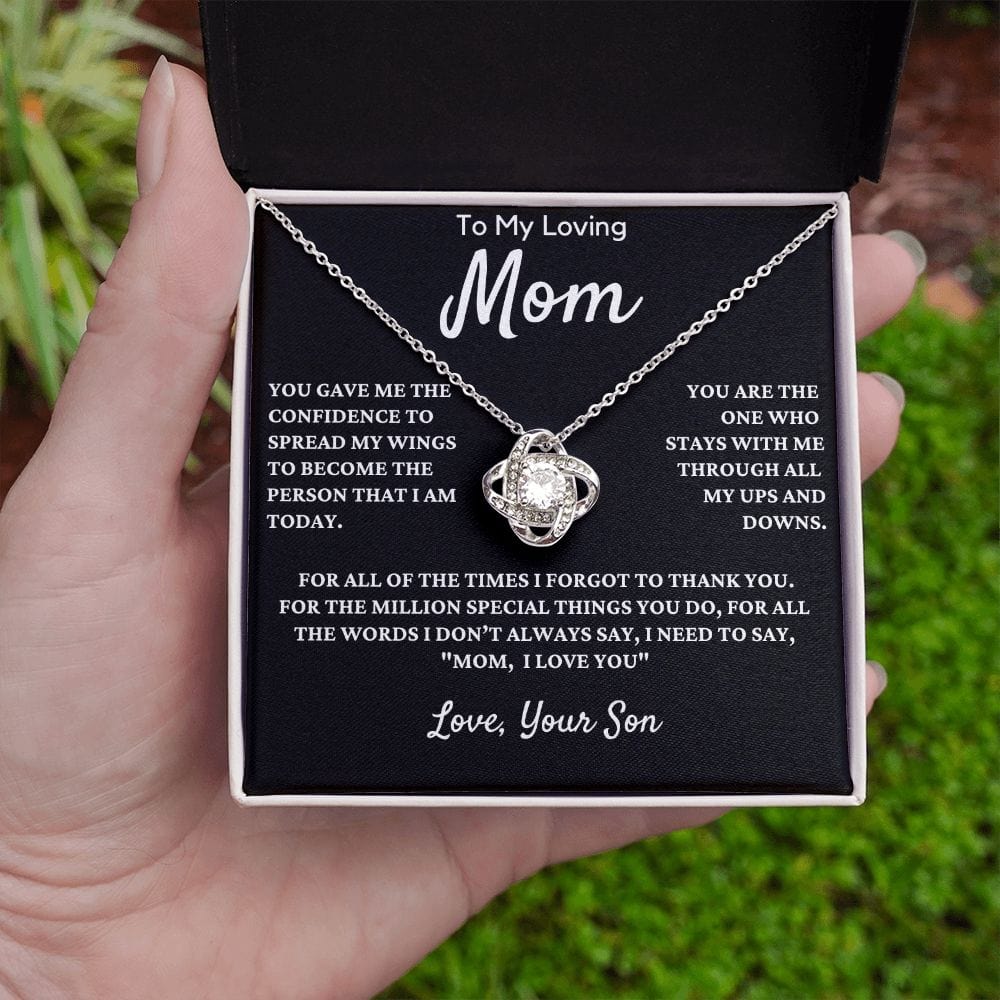 Beautiful Gift For Mom From Son - You Gave Me The Confidence