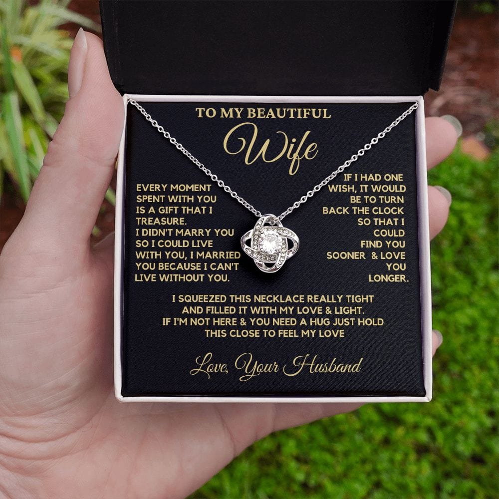 (Almost Sold Out) Gift For Wife - Every Moment Love Necklace