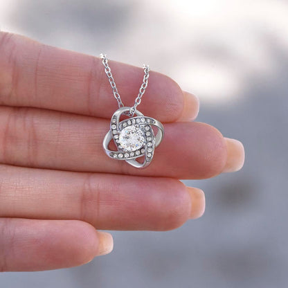 Sorry Love Knot Necklace