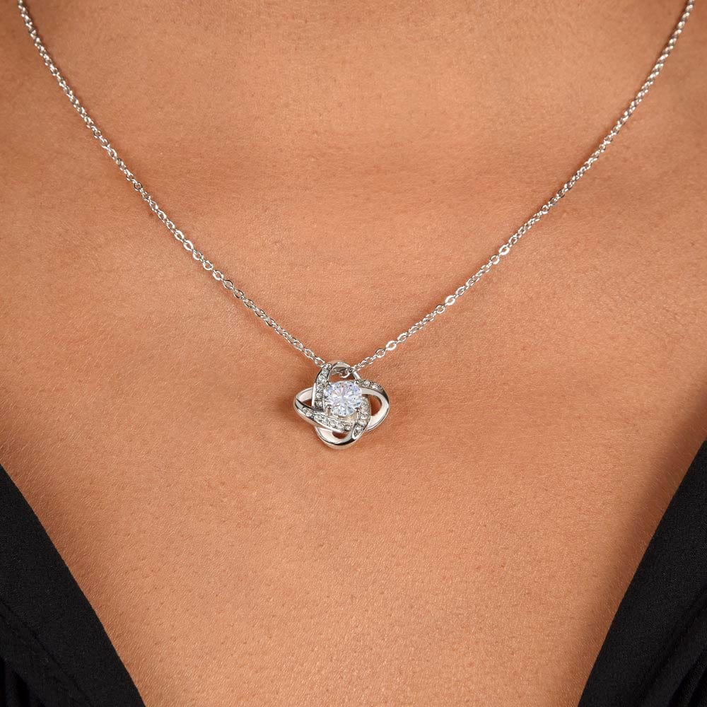 Sorry Love Knot Necklace