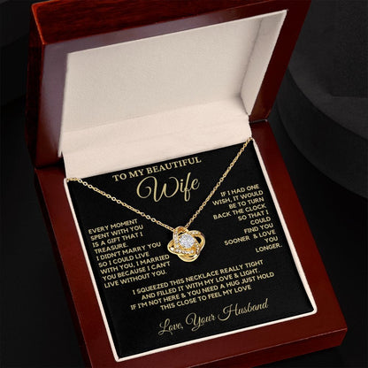 (Almost Sold Out) Gift For Wife - Every Moment Love Necklace