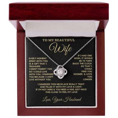 (Almost Sold Out) Gift For Wife - Every Moment Love Necklace