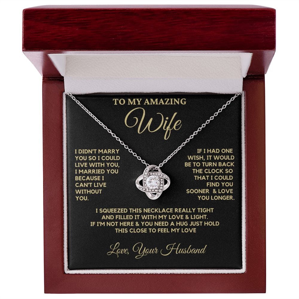 (Almost Sold Out) Gift For Amazing Wife - Love Necklace