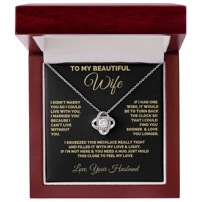 (Almost Sold Out) Gift For Wife - Love Necklace -