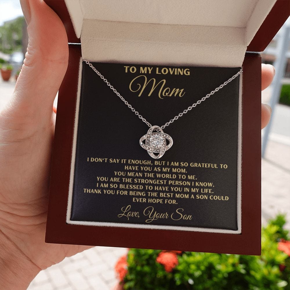 To Loving Mom From Son
