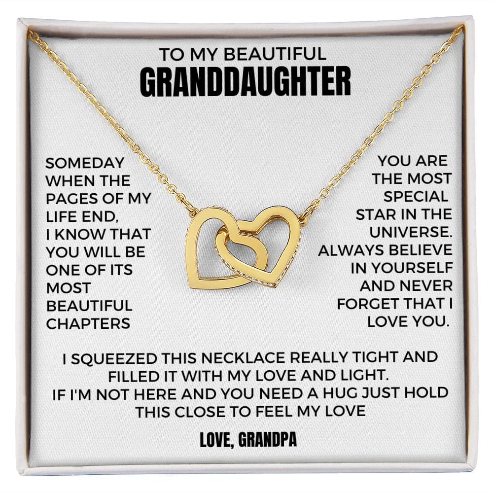 To My Beautiful Granddaughter - Love Grandpa