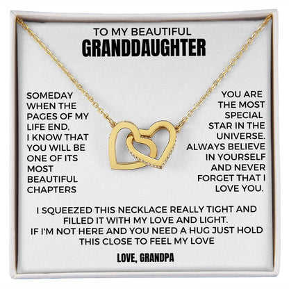 To My Beautiful Granddaughter - Love Grandpa