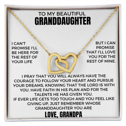 To My Beautiful Granddaughter (Gift Set) - Love Grandpa