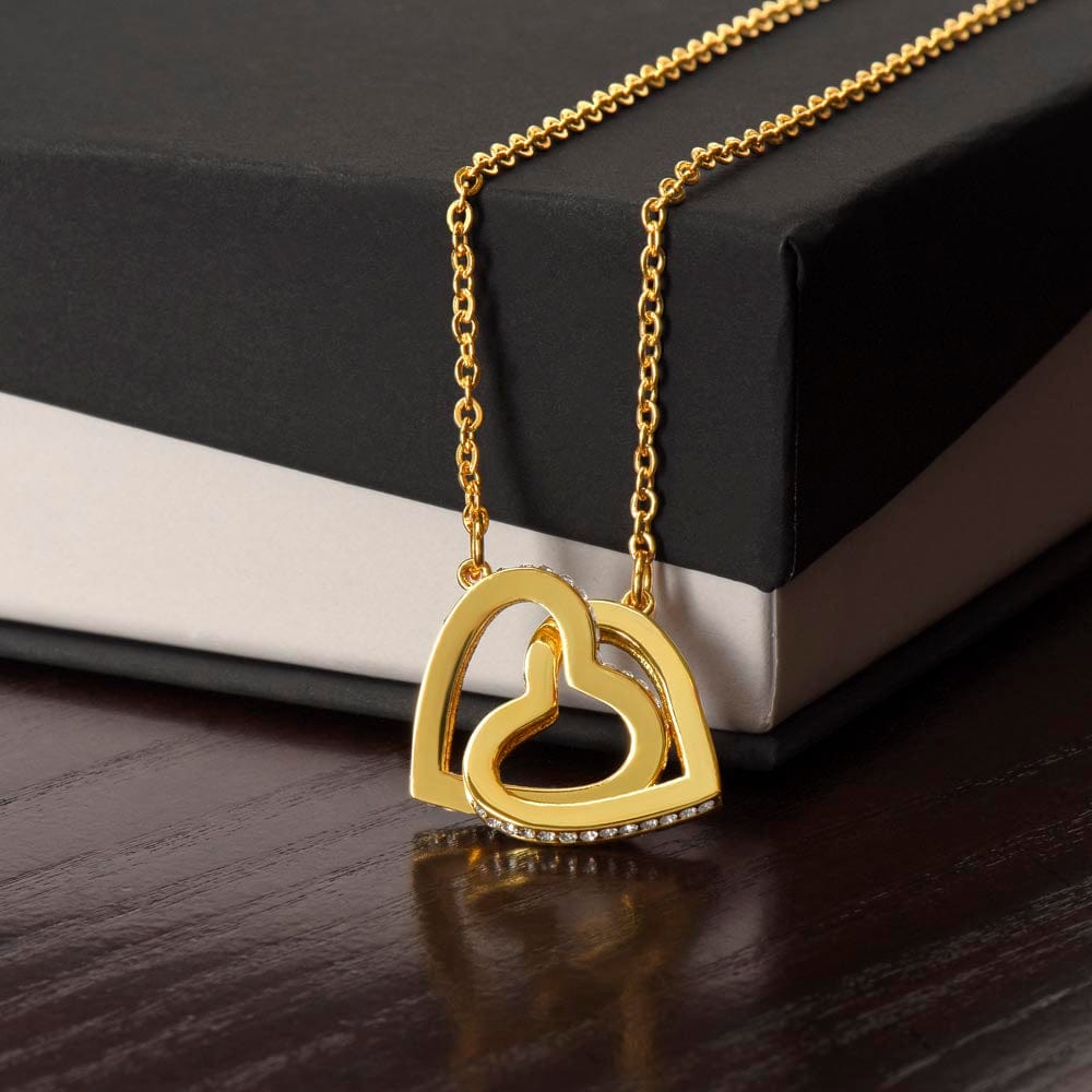 Interlocking Hearts Necklace - Sorry True Love