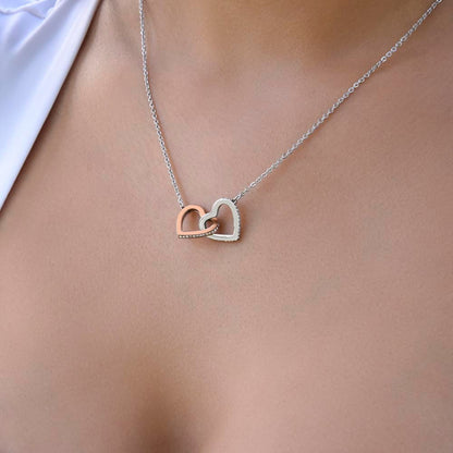Interlocking Hearts Necklace - Sorry